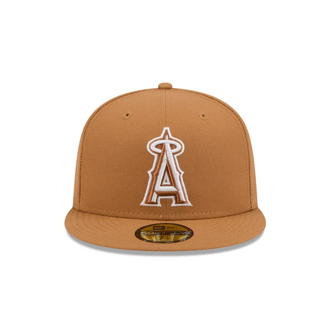New Era Los Angeles Angels Basic 59FIFTY Fitted Hat - Bronze