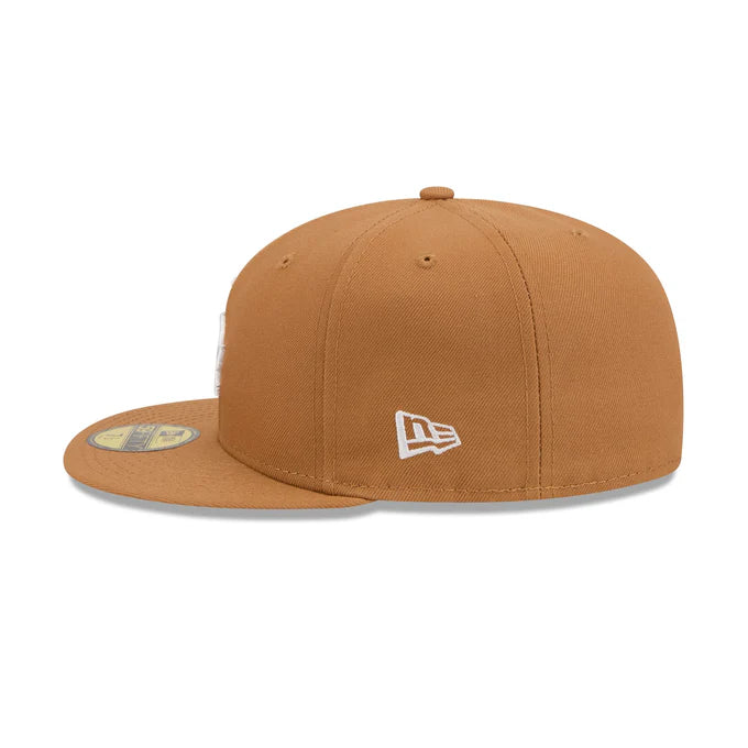 New Era Los Angeles Dodgers Basic 59FIFTY Fitted Hat - Bronze