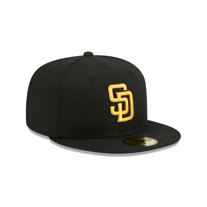 New Era San Diego Padres Black Basic 59FIFTY Fitted