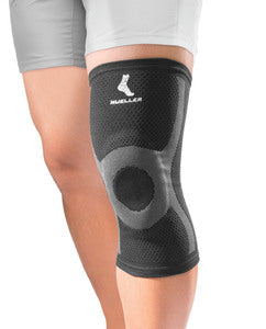 Mueller Sport Premium Knit Knee Support with Gel Pad