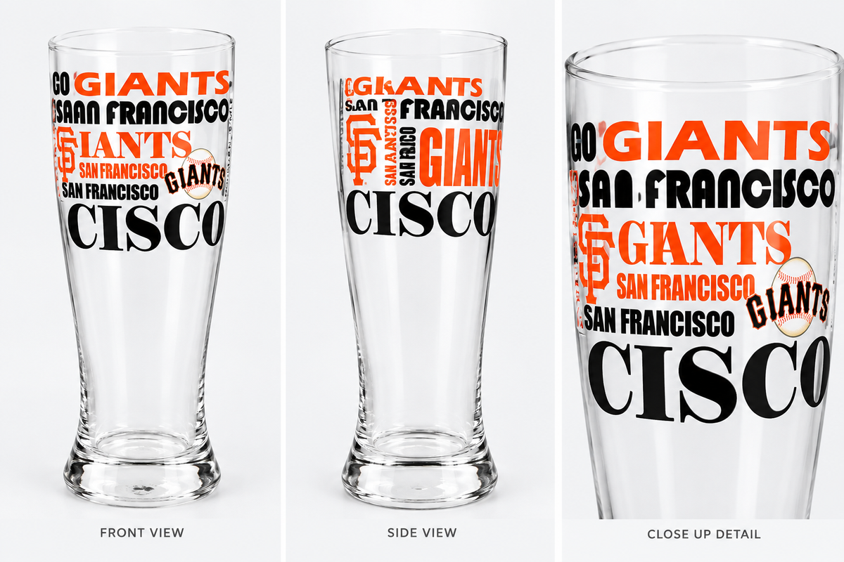 San Francisco Giants 16oz Spirit Pilsner Glass