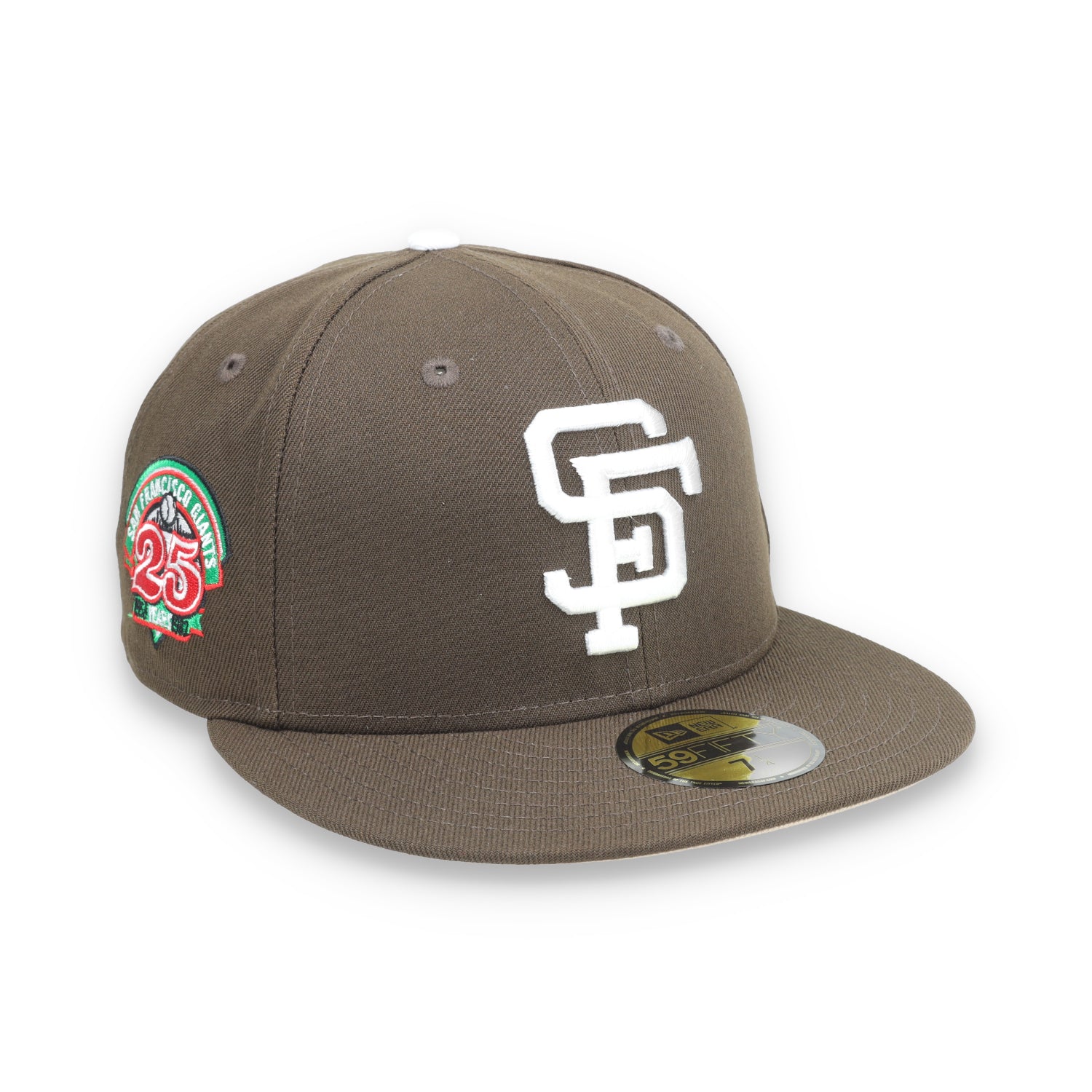 NEW ERA SAN FRANCISCO GIANTS 25th Anniversary 59FIFTY FITTED HAT-Walnut