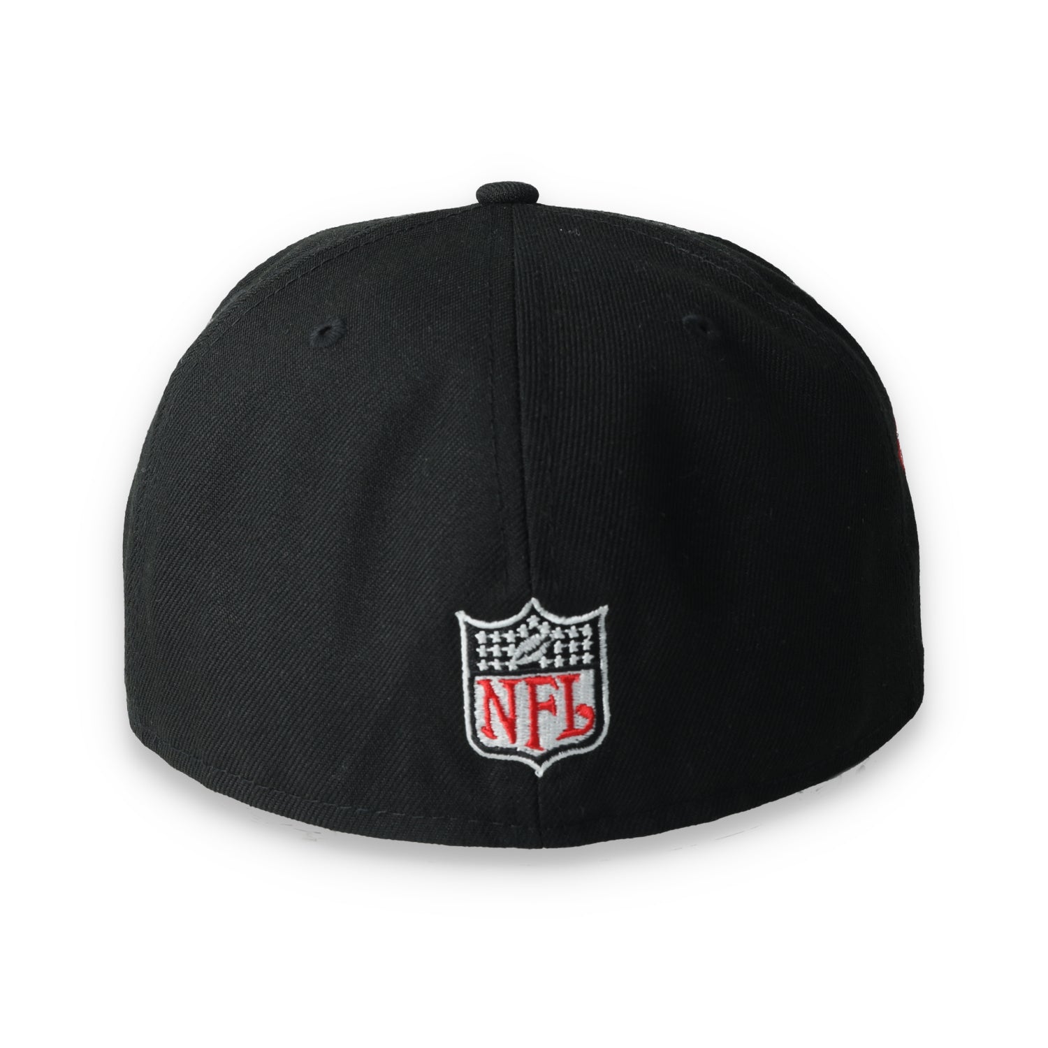 Exclusive San Francisco 49ers Official 59FIFTY, XXIV Super Bowel Side Patch -BLACK/WHITE/RED