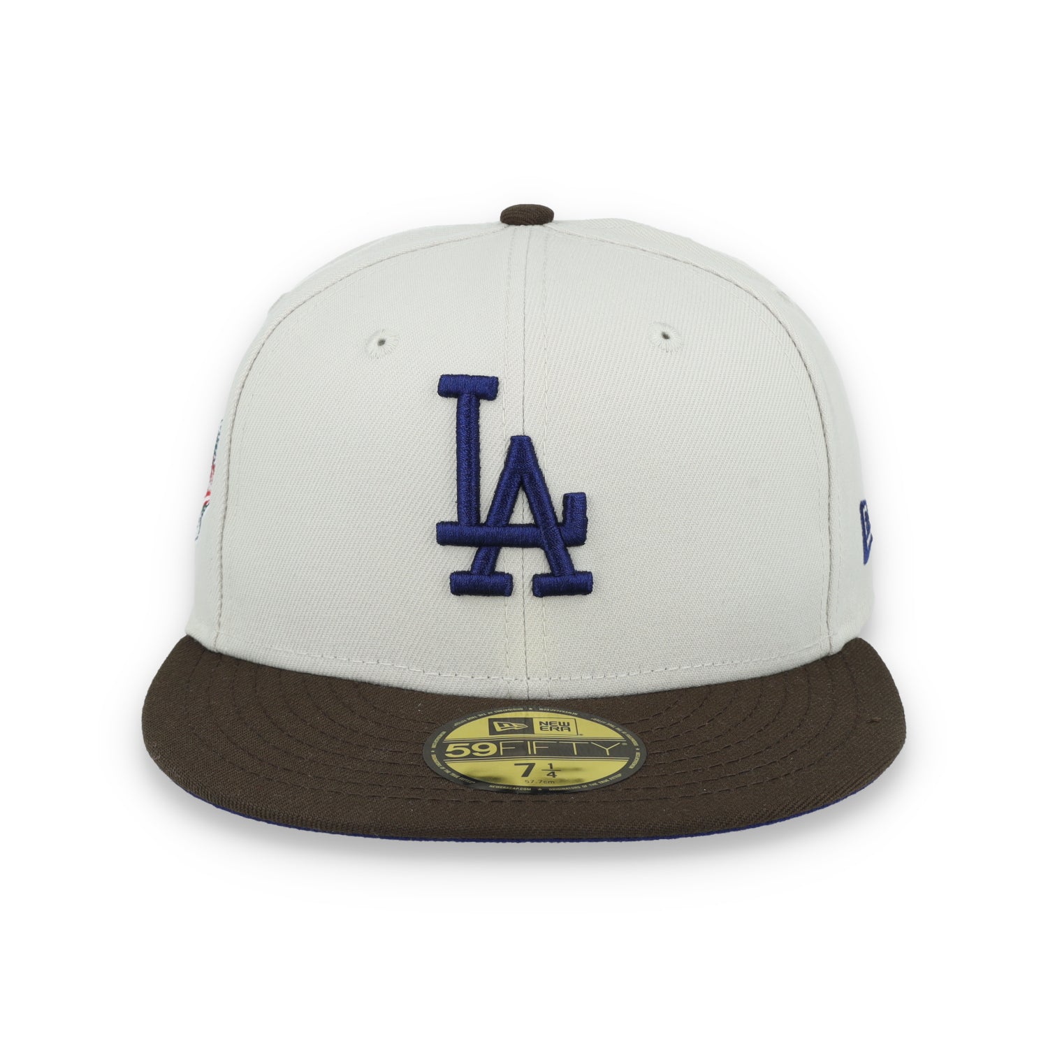 New Era Los Angeles Dodgers 1988 World Champions Side Patch 59FIFTY Fitted-Stone