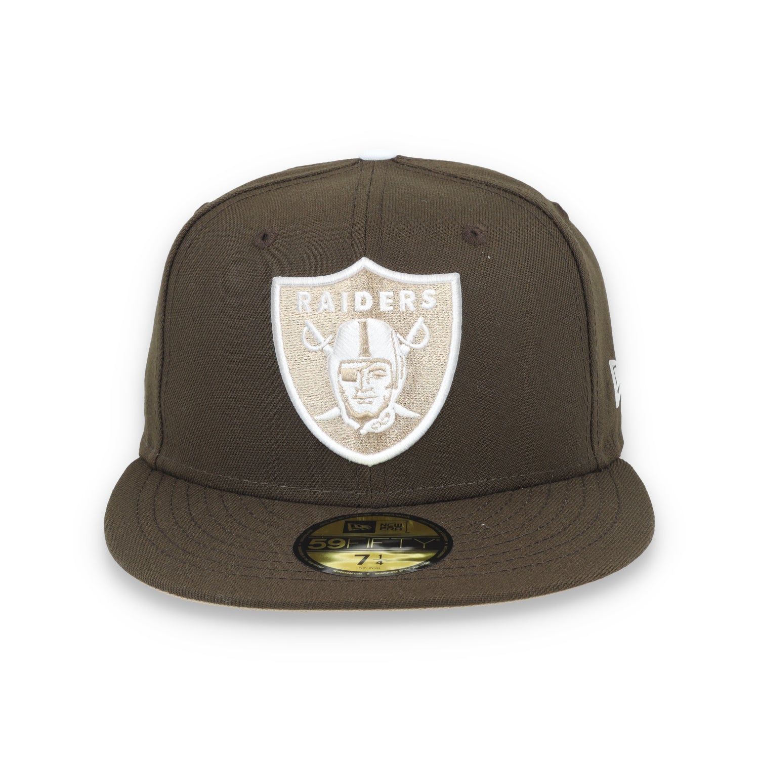 New Era Las Vegas Raiders Element 59FIFTY Fitted Hat-Walnut/Camel