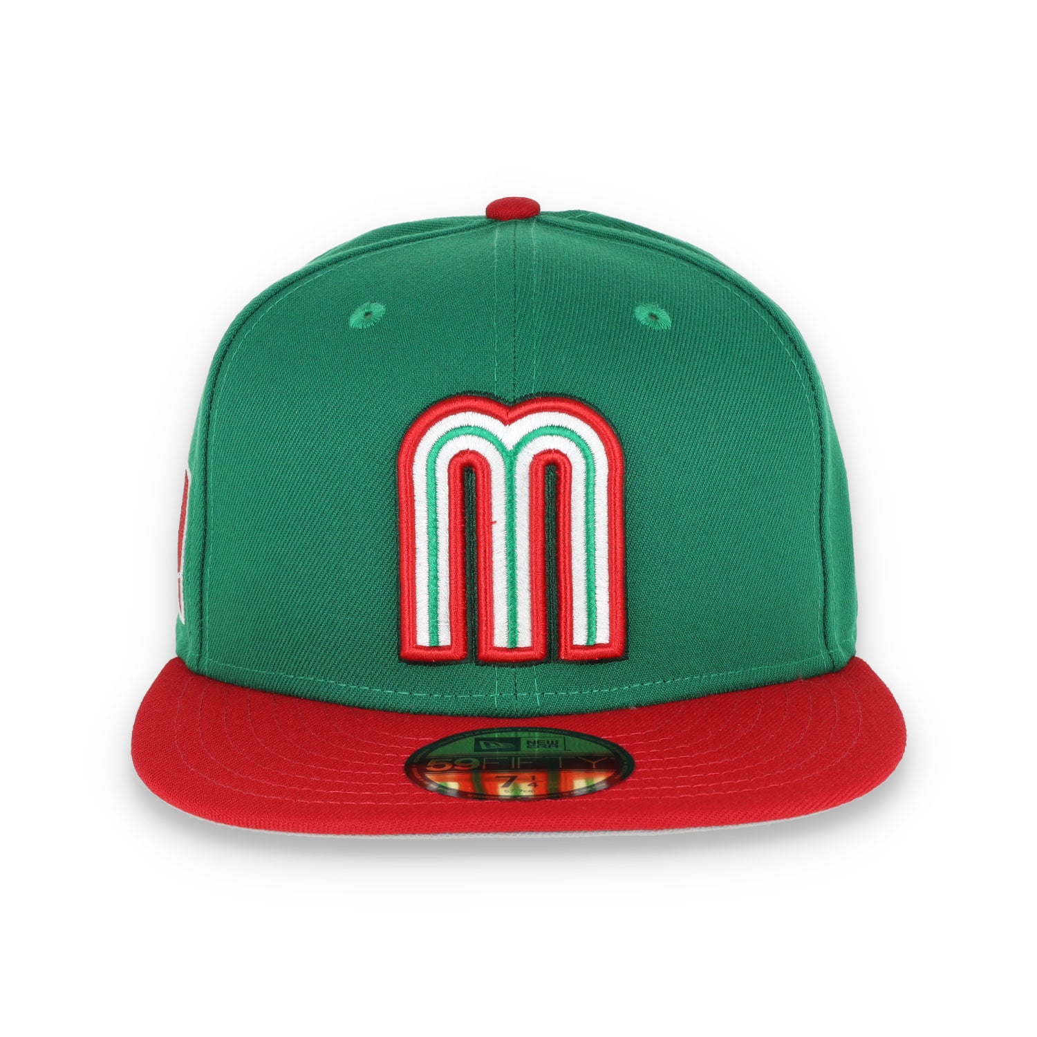 NEW ERA  WBC MEXICO 59FIFTY FITTED HAT- KELLY GREEN