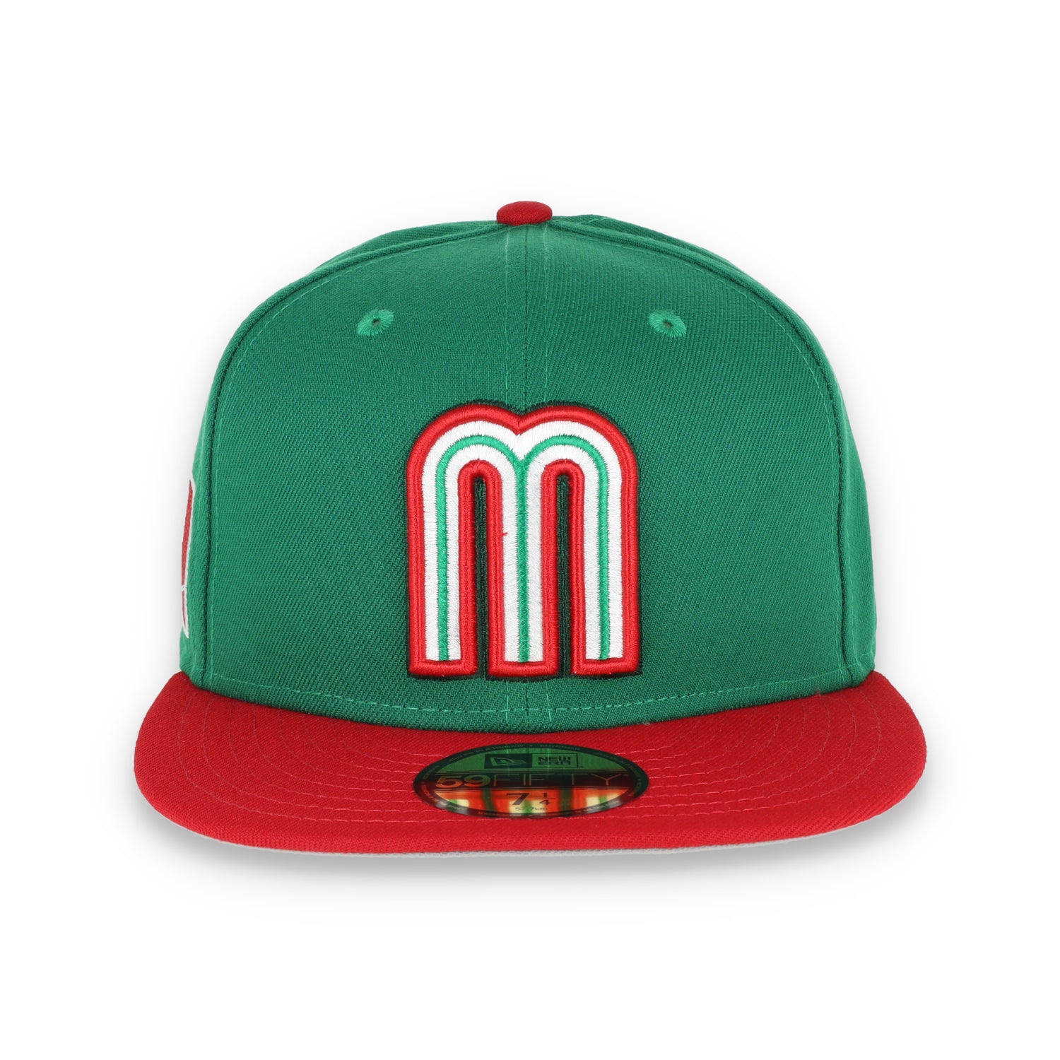 NEW ERA WBC MEXICO 59FIFTY FITTED HAT- KELLY GREEN