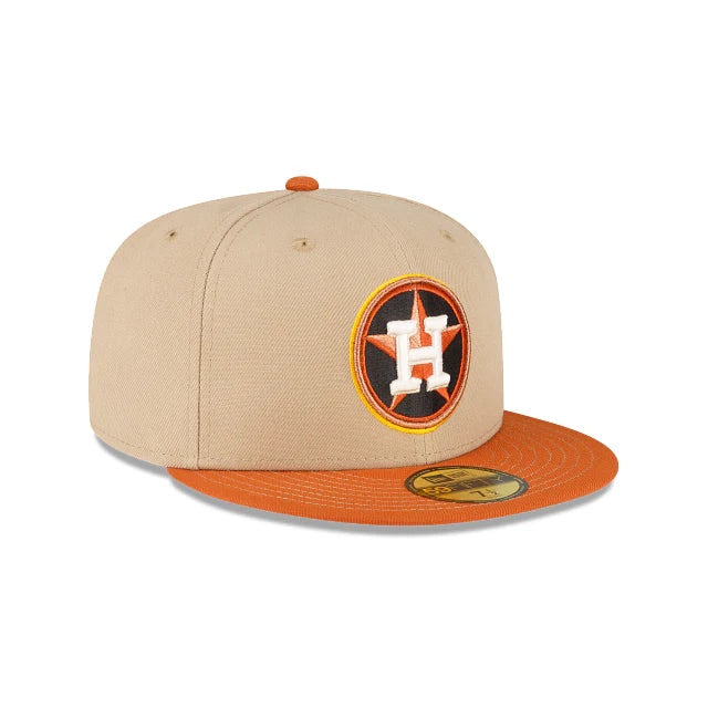 New Era Houston Astros 59FIFTY Fitted Hat-Camel