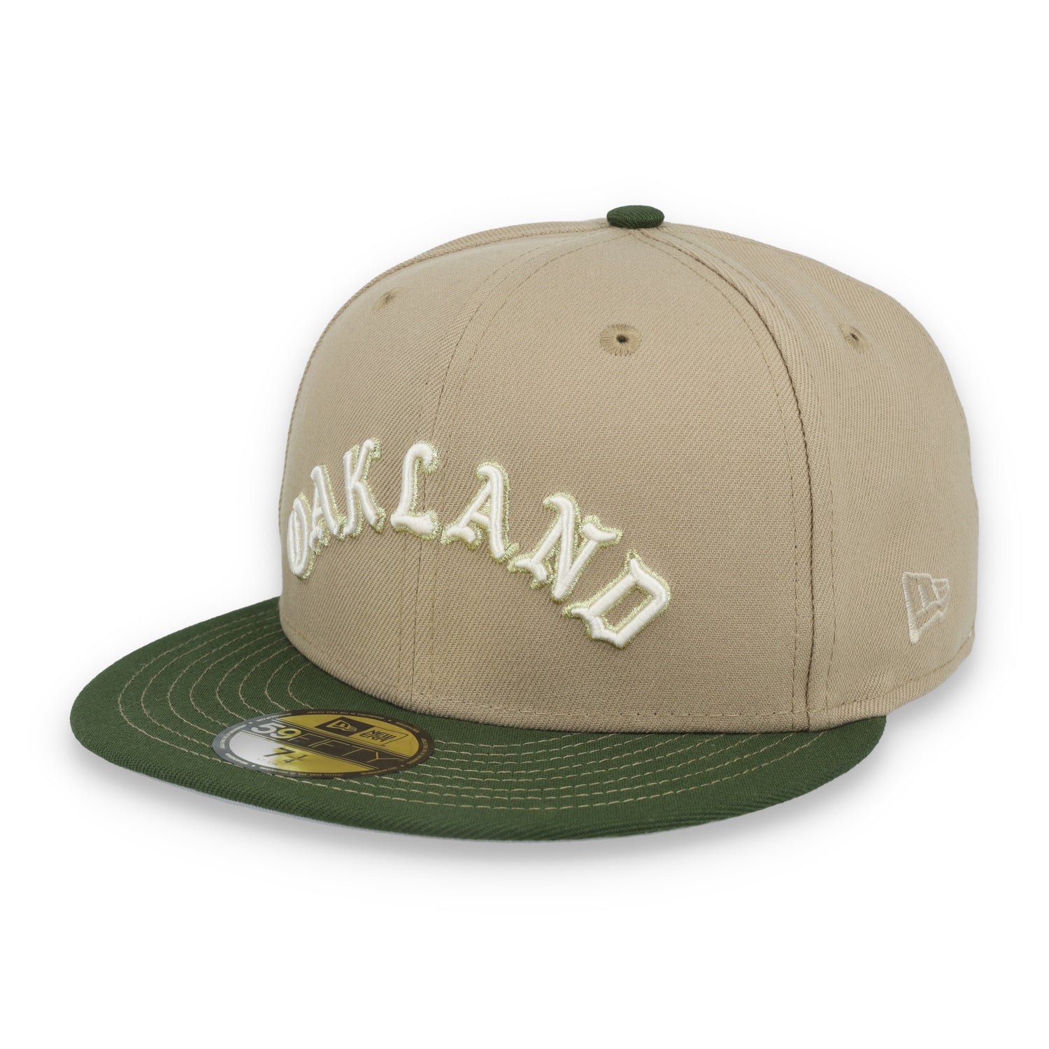 New Era Oakland Athletics 59FIFTY Fitted Hat- Camel