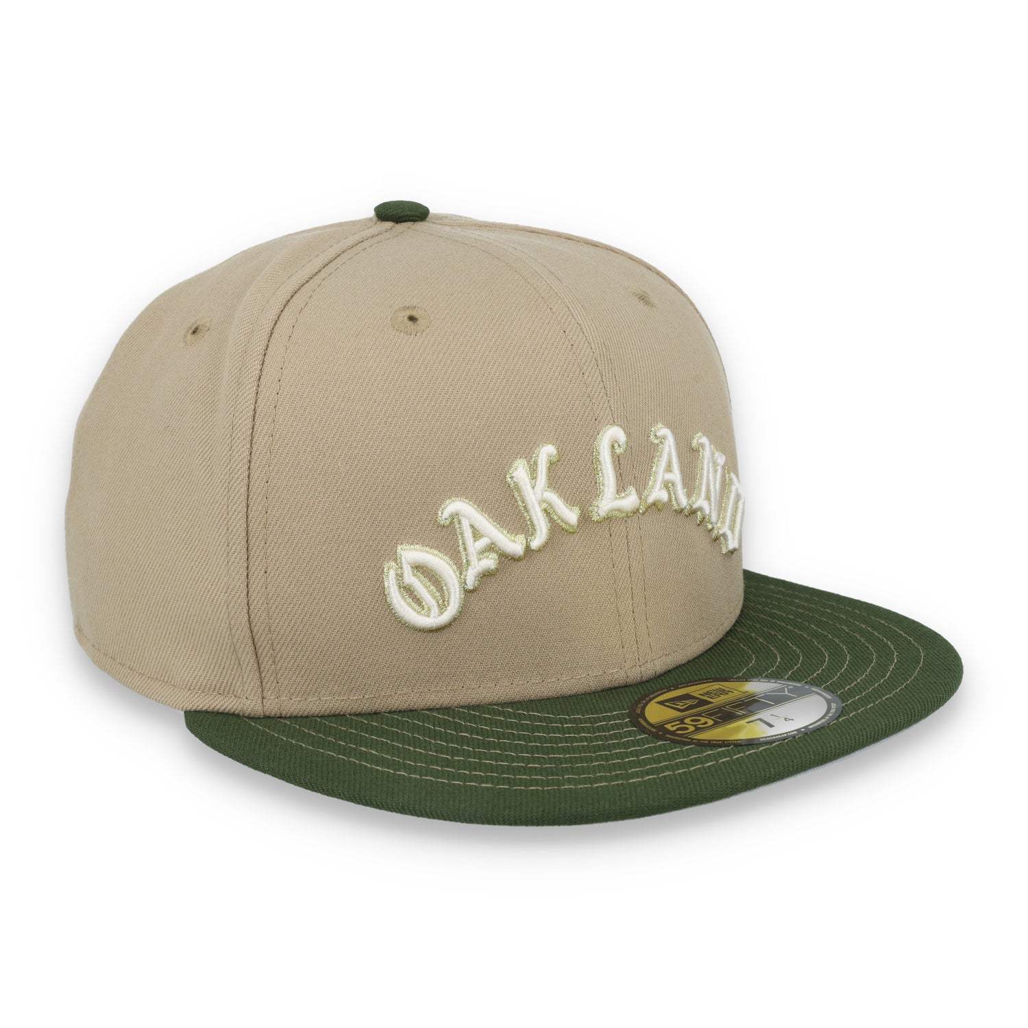 New Era Oakland Athletics 59FIFTY Fitted Hat- Camel