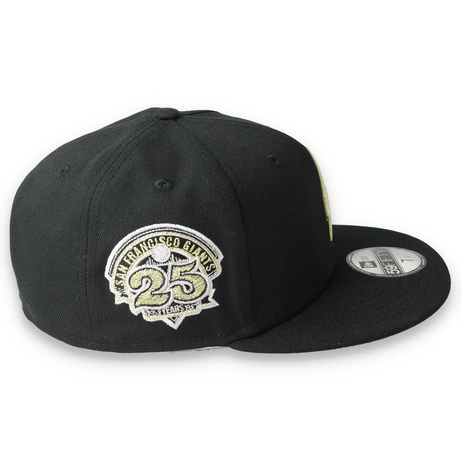 NEW ERA SAN FRANCISCO GIANTS 25th Anniversary 59FIFTY FITTED HAT-BLACK