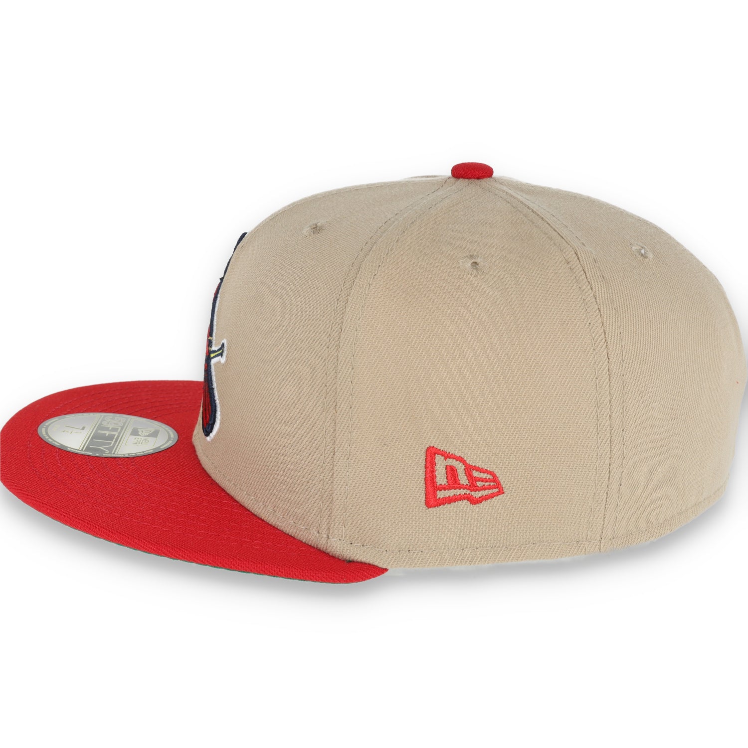 New Era St Louis Cardinals 125th Anniversary Patch 59FIFTY Fitted Khaki Hat