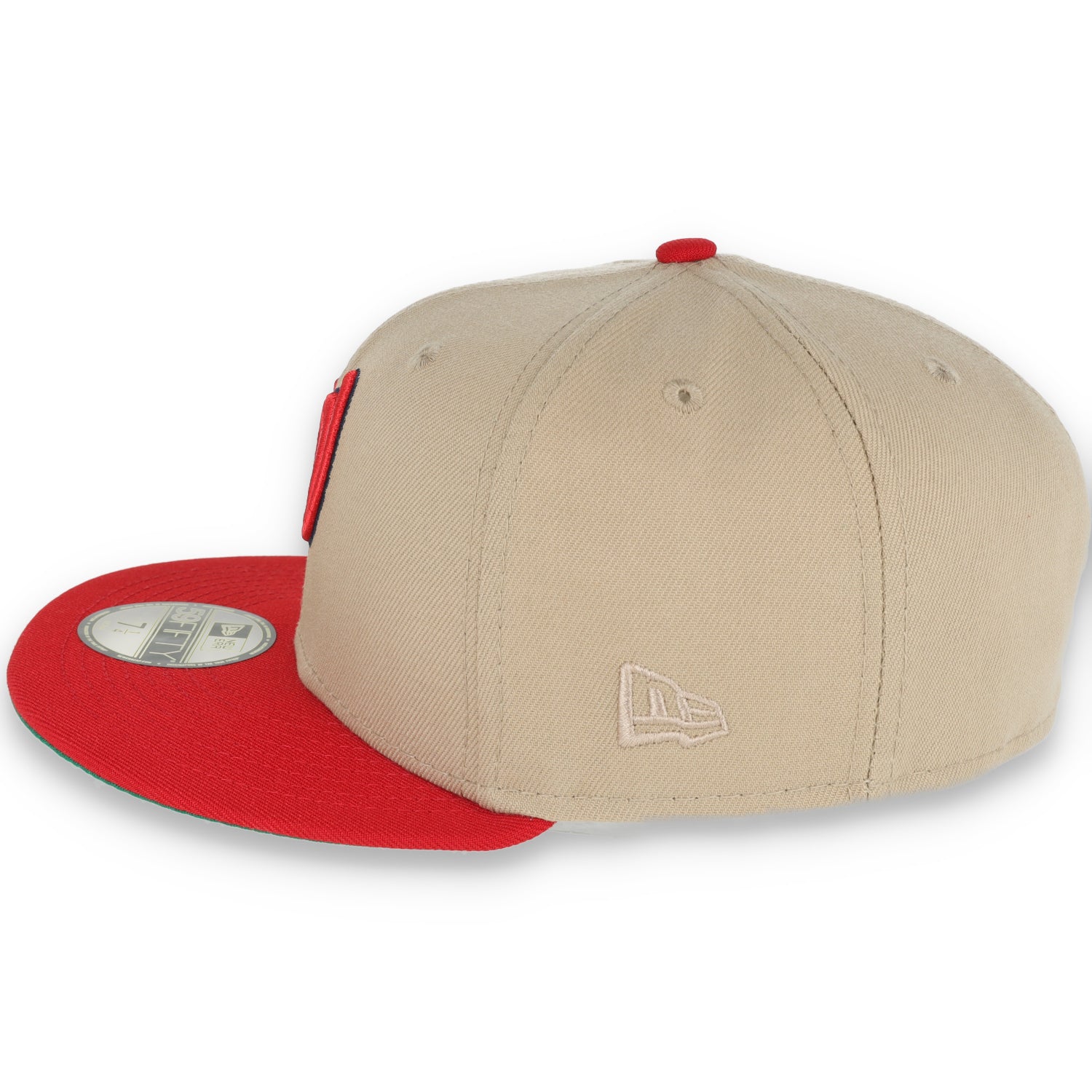 New Era Washington Nationals 2008 Inaugural Season Patch 59FIFTY Fitted Khaki Hat