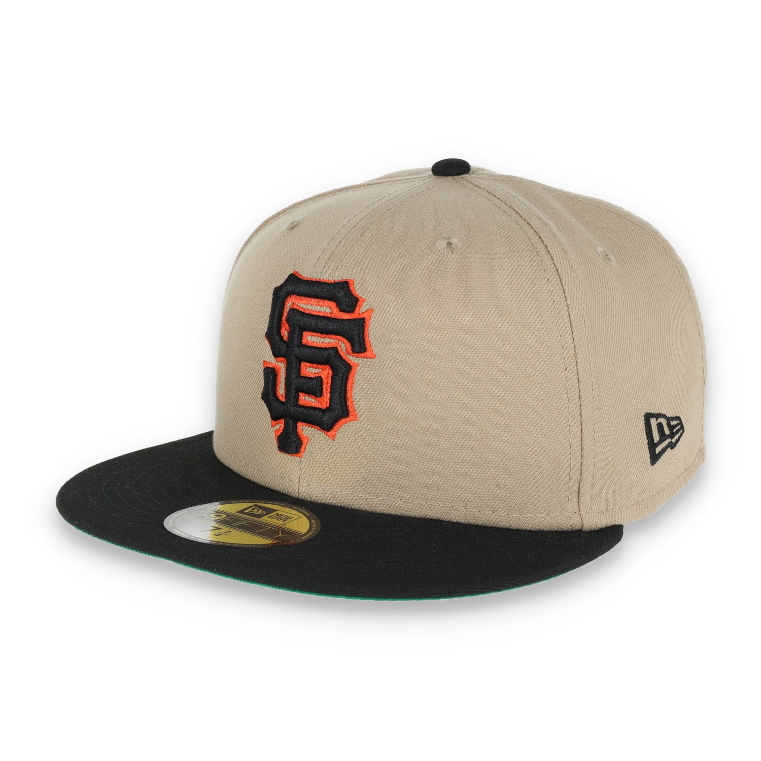 New Era San Francisco Giants 2000 Inaugural Season Side Patch 59FIFTY Fitted - Khaki