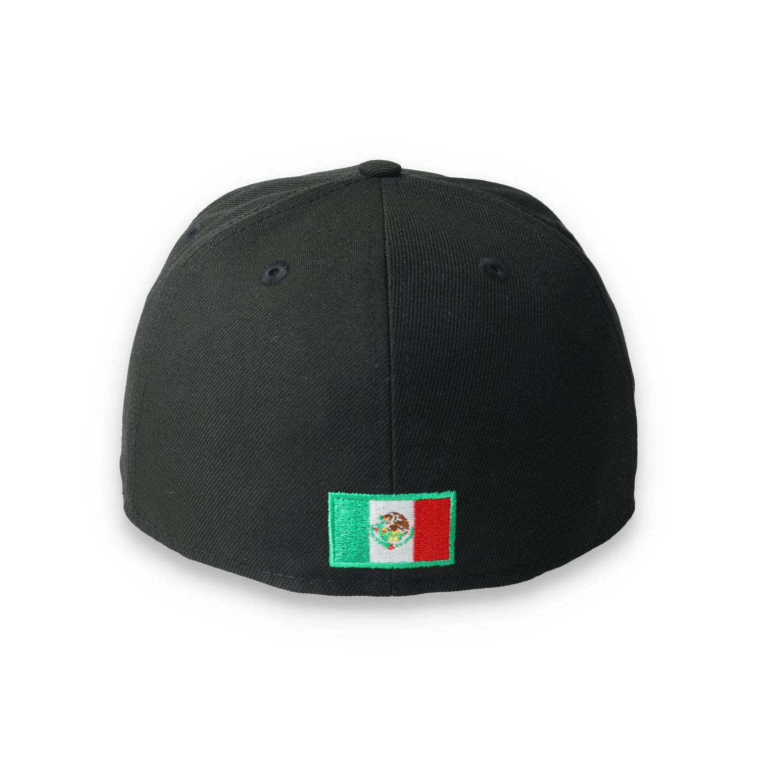 NEW ERA OFFICIAL MEXICO FLAG 59FIFTY FITTED HAT-BLK/DARK GREEN