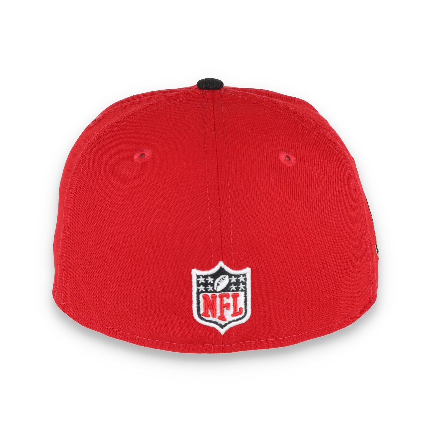 Exclusive San Francisco 49ers Official 59FIFTY Fitted, 60th Anniversary, Scarlet/black