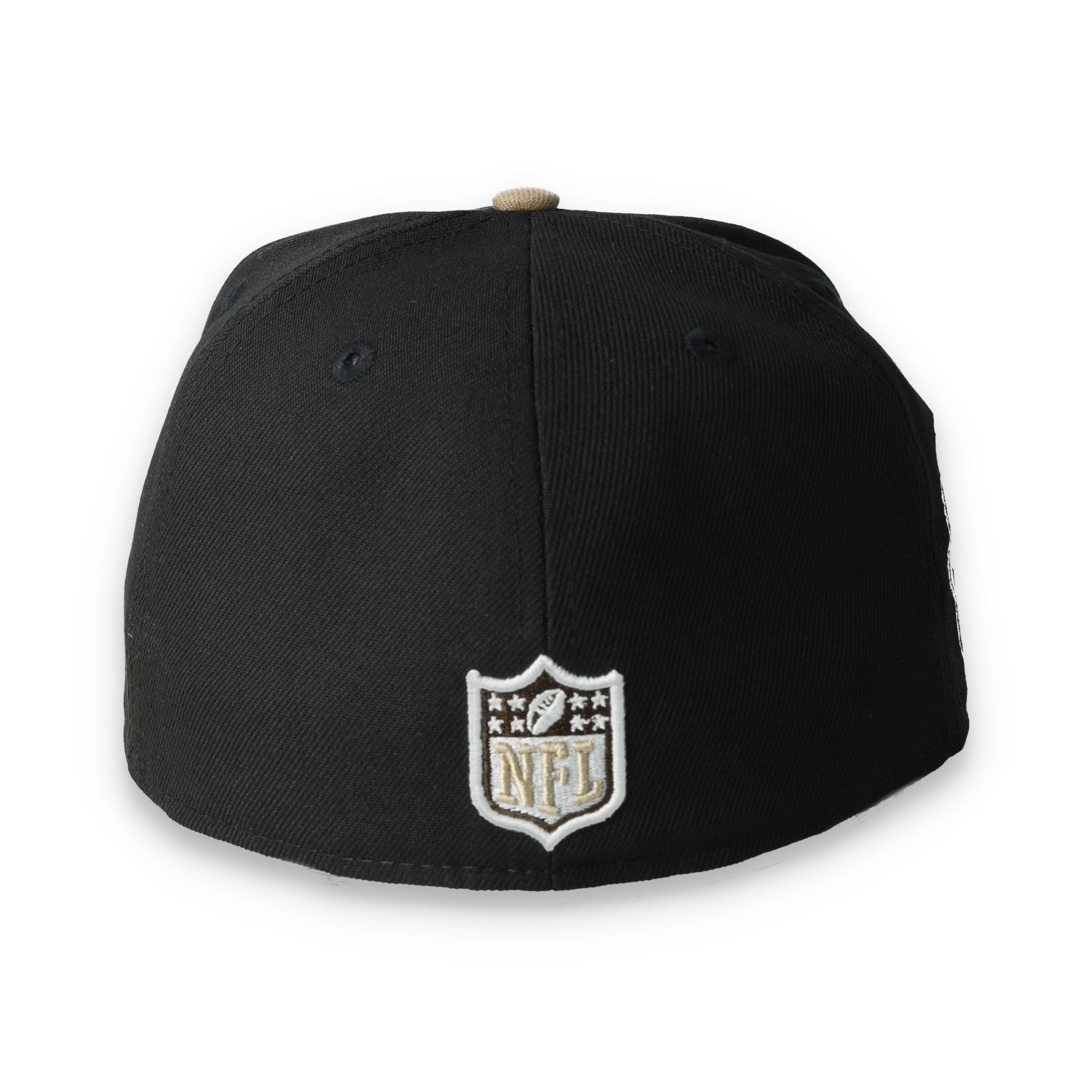 New Era Las Vegas Raiders Retro 98 Draft 2-Tone 59FIFTY Fitted Hat-Khaki/Black