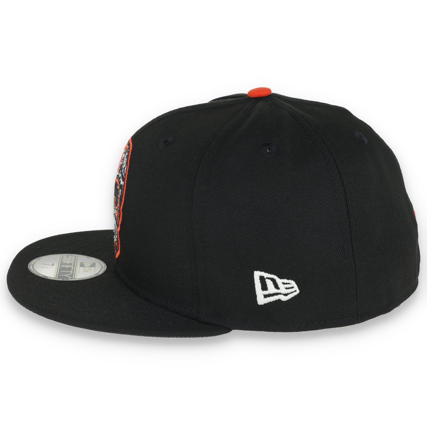 NEW ERA SAN FRANCISCO GIANTS SUGAR SKULL 59FIFTY FITTED HAT-BLACK