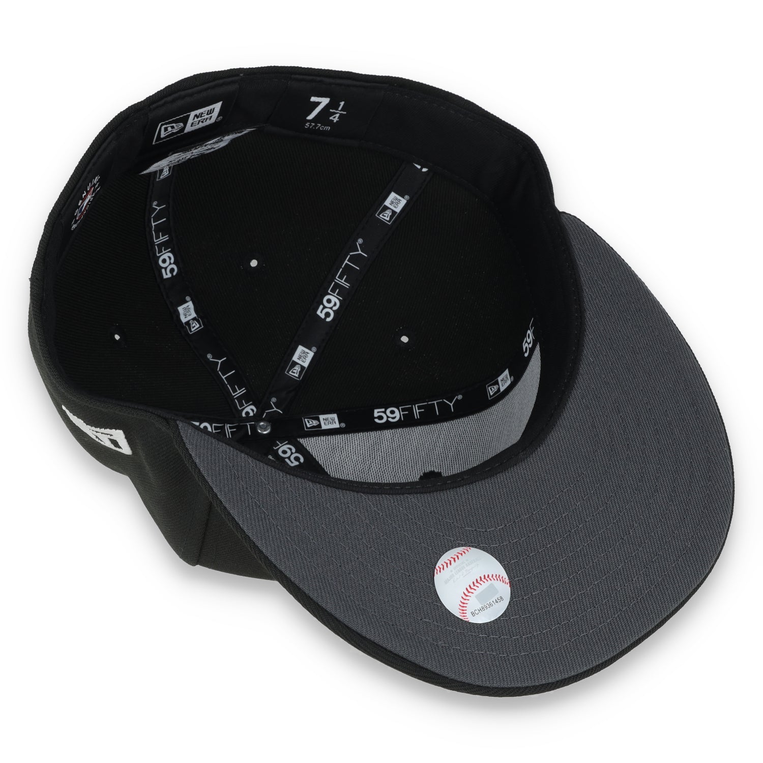 NEW ERA SAN FRANCISCO GIANTS SUGAR SKULL 59FIFTY FITTED HAT-BLACK