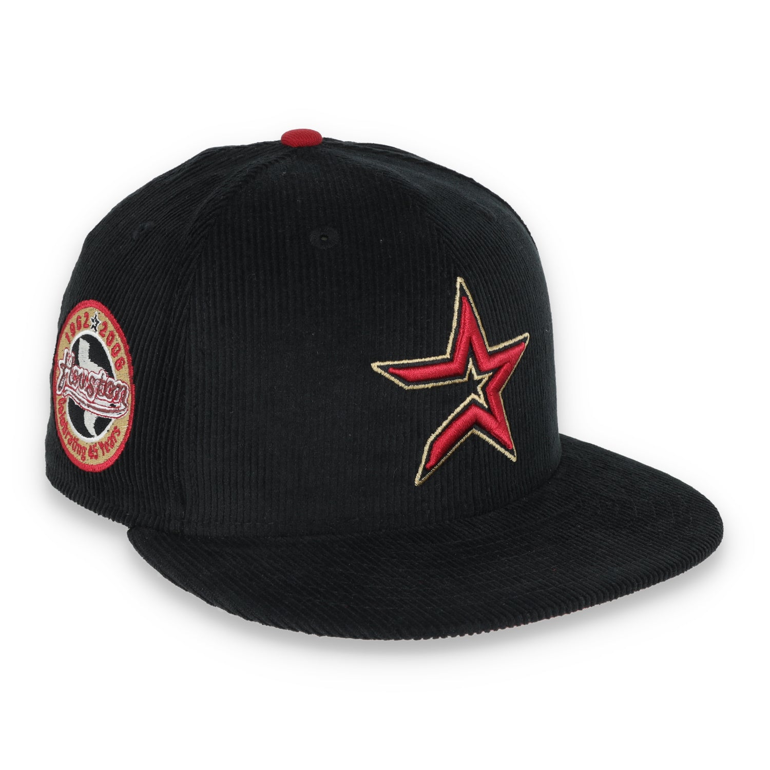 New Era Houston Astros 45th Anniversary Side Patch 59fifty Fitted Cap-