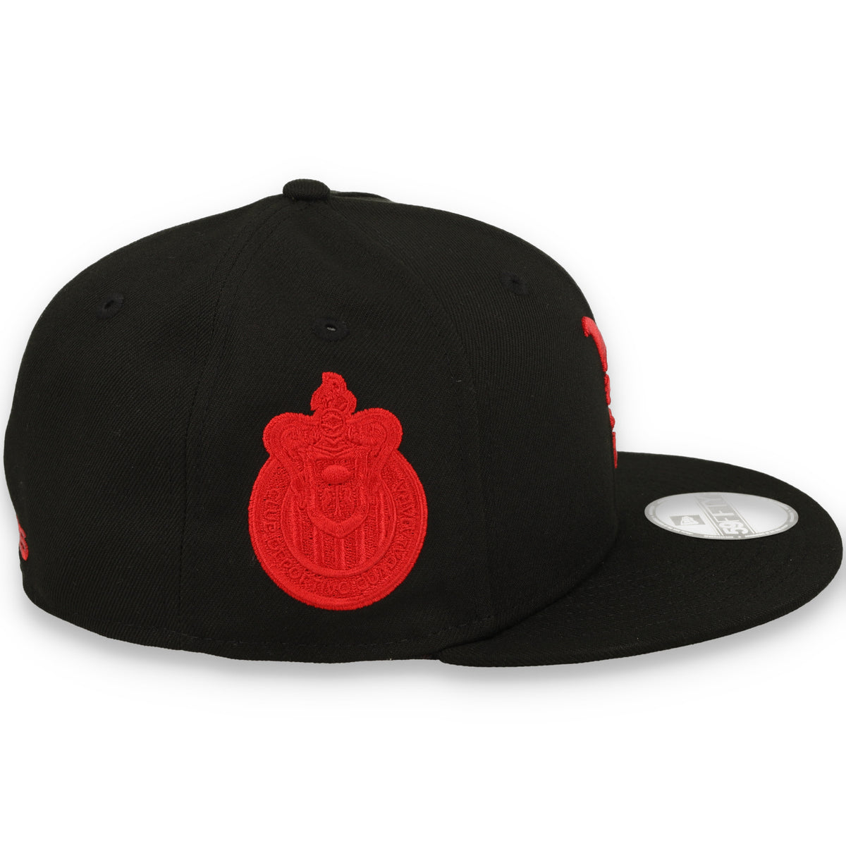 New Era Chivas de Guadalajara Goat Logo 59FIFTY Fitted Hat-Black/Red