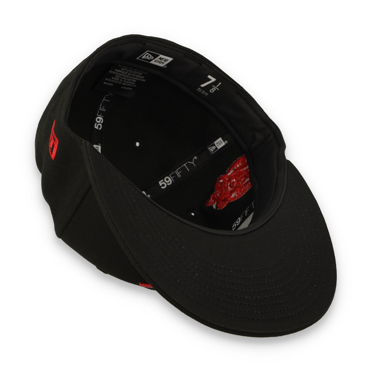 New Era Chivas de Guadalajara Goat Logo 59FIFTY Fitted Hat-Black/Red
