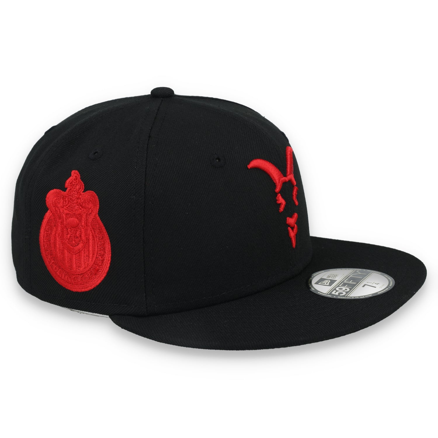 New Era Chivas de Guadalajara Goat Logo 59FIFTY Fitted Hat-Black/Red