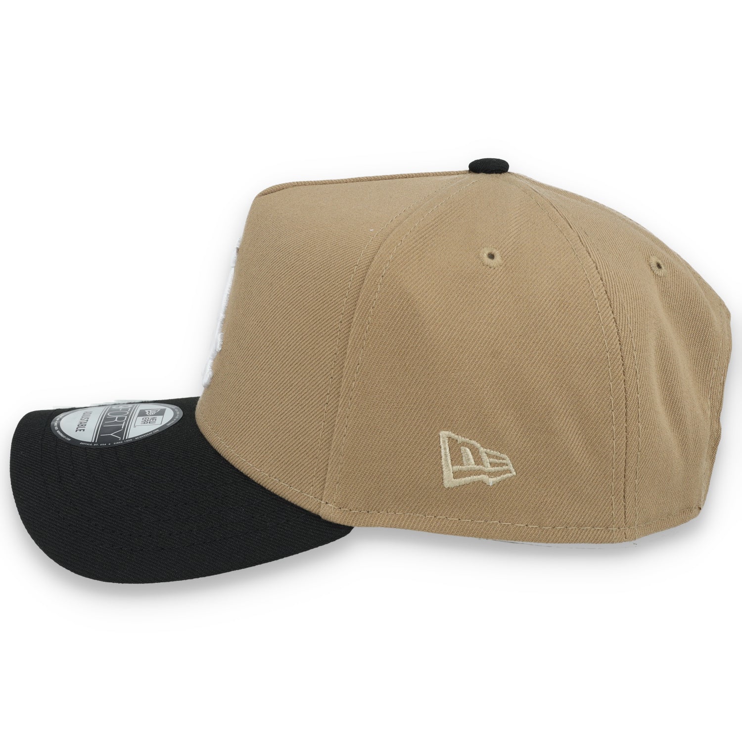 New Era Chicago White Sox 2003 All Star Side Patch A Frame 9FORTY Adjustable Hat-Khaki