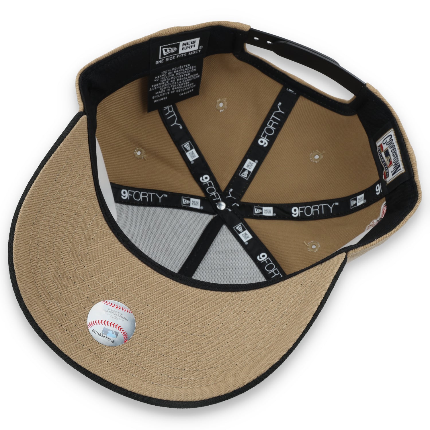 New Era Chicago White Sox 2003 All Star Side Patch A Frame 9FORTY Adjustable Hat-Khaki