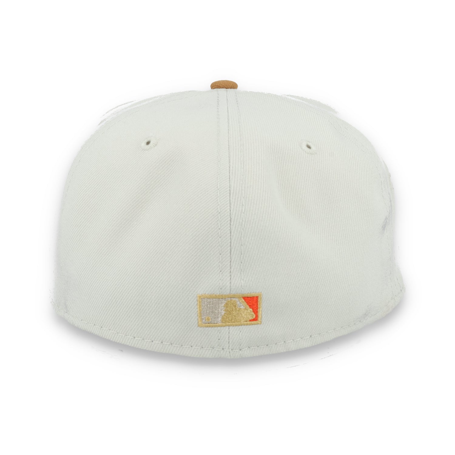New Era San Francisco Giants 50th Anniversary Side Patch 59IFTY Fitted hat- Chrome/Light Bronze