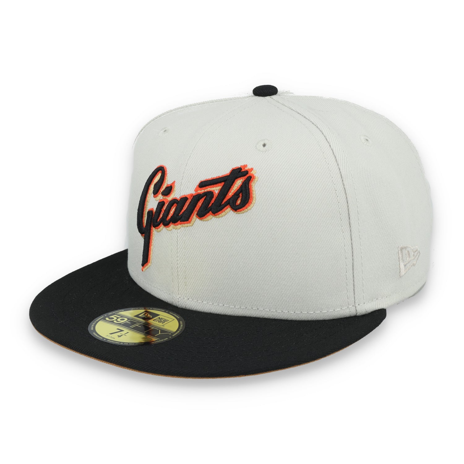 New Era San Francisco Giants 50th Anniversary Side Patch 59IFTY Fitted hat- Chrome