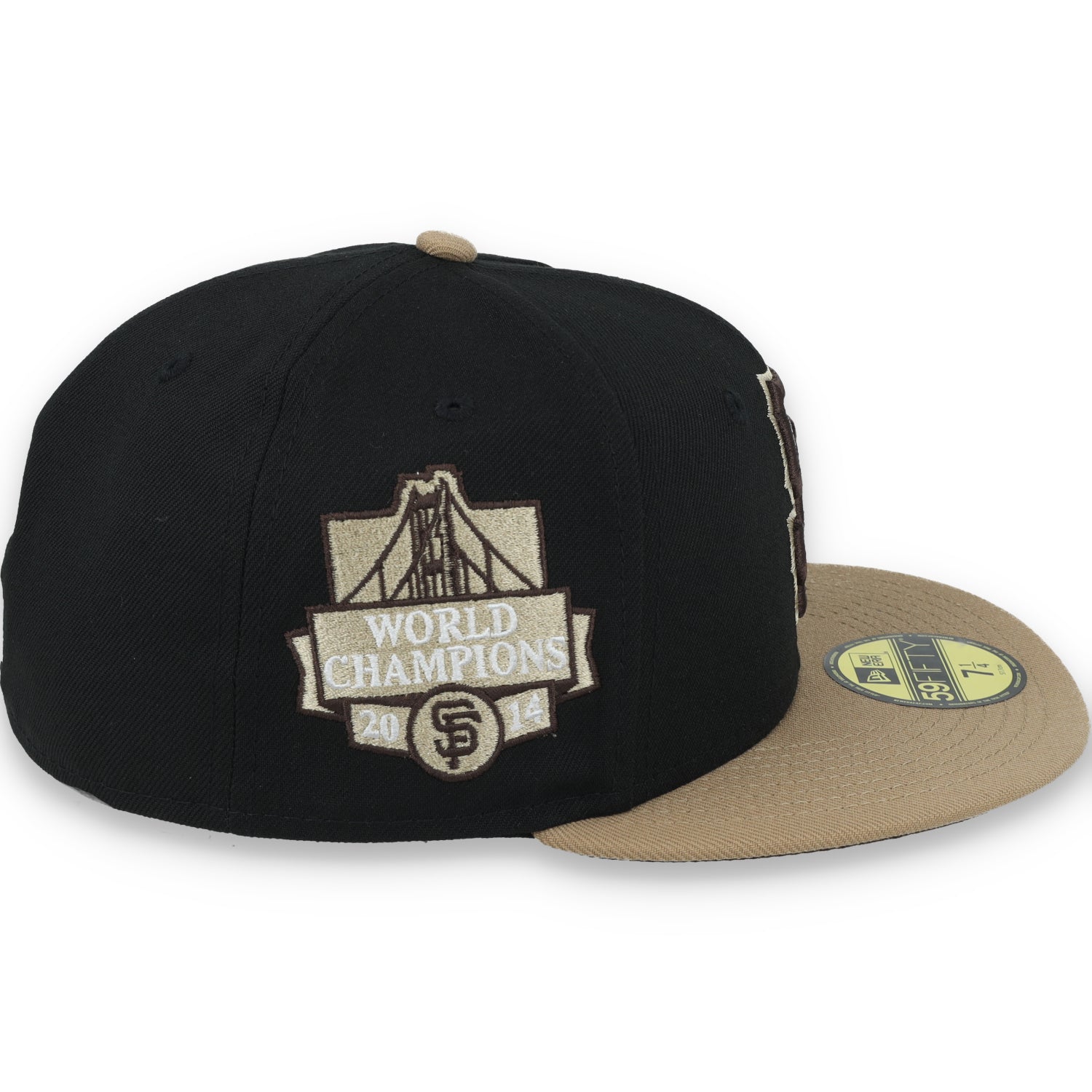 New Era San Francisco Giants 2014 World Series Side Patch 59IFTY Fitted Hat-Black