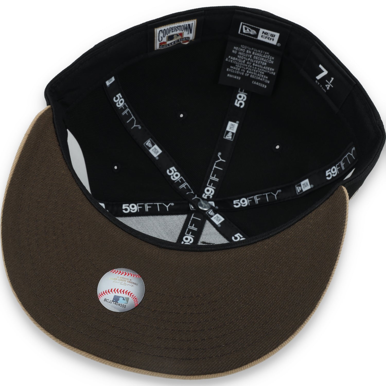 New Era San Francisco Giants 2014 World Series Side Patch 59IFTY Fitted Hat-Black