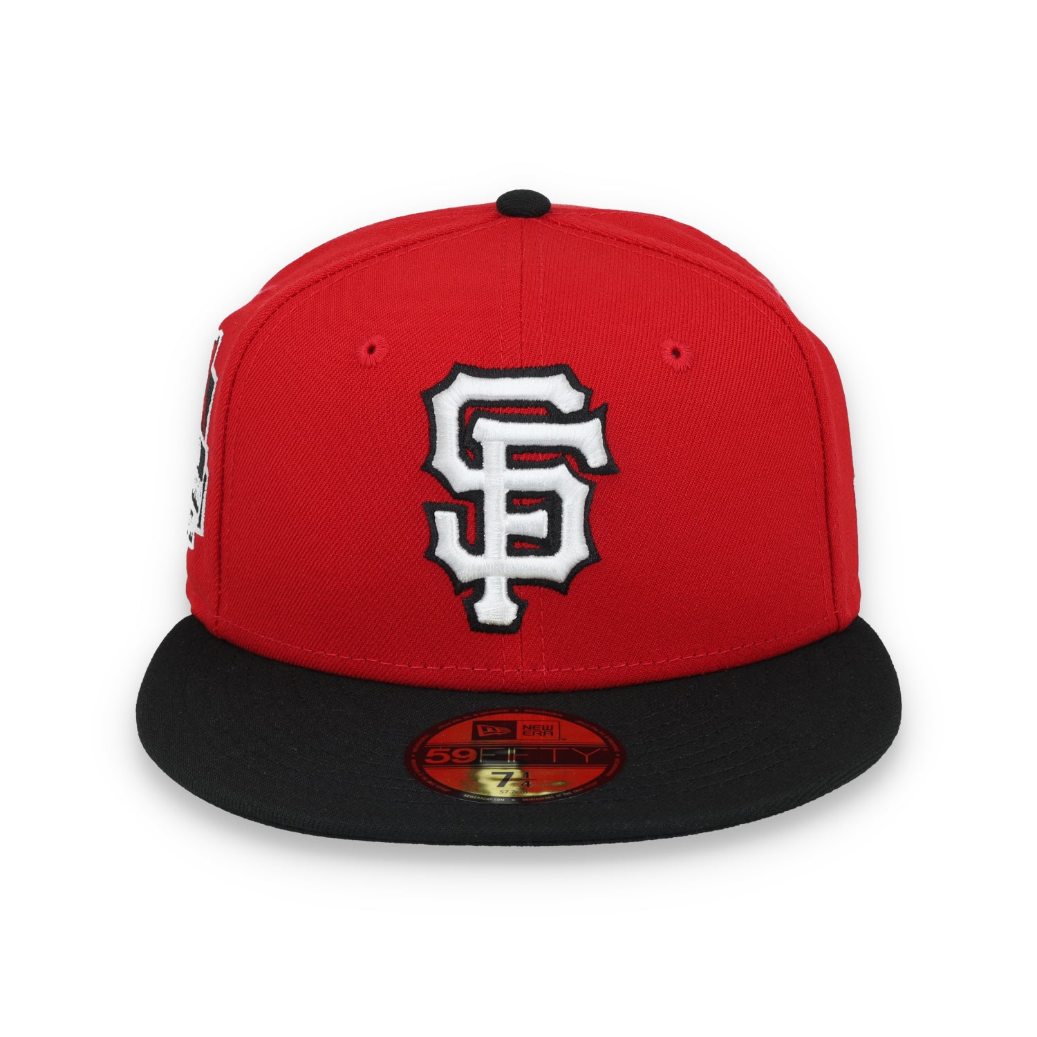 New Era San Francisco Giants 2014 World Series Side Patch 59IFTY Fitted Hat-Red/Black