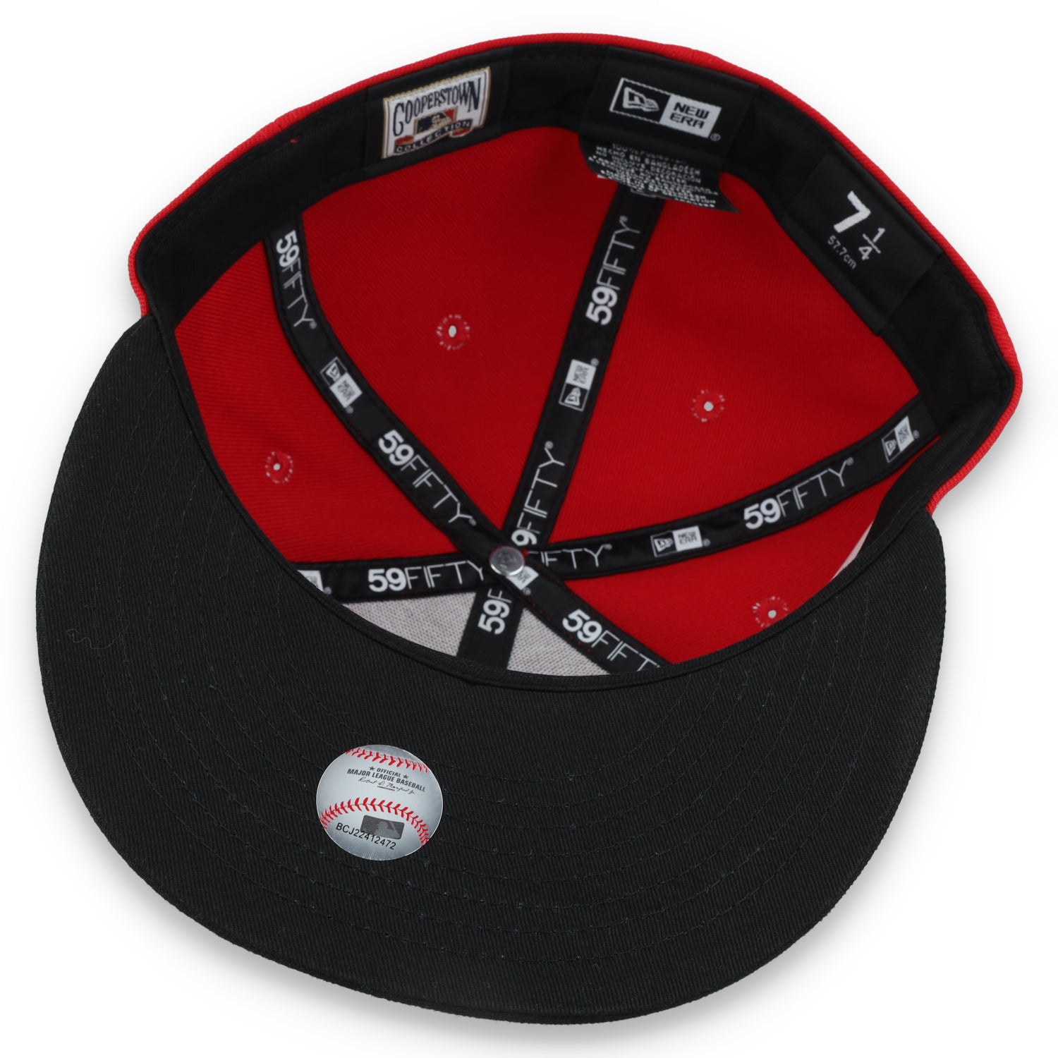 New Era San Francisco Giants 2014 World Series Side Patch 59IFTY Fitted Hat-Red/Black