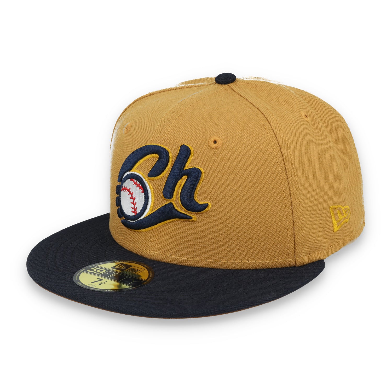 New Era Charros De Jalisco LMP 59FIFTY Fitted Hat-Brown/Navy