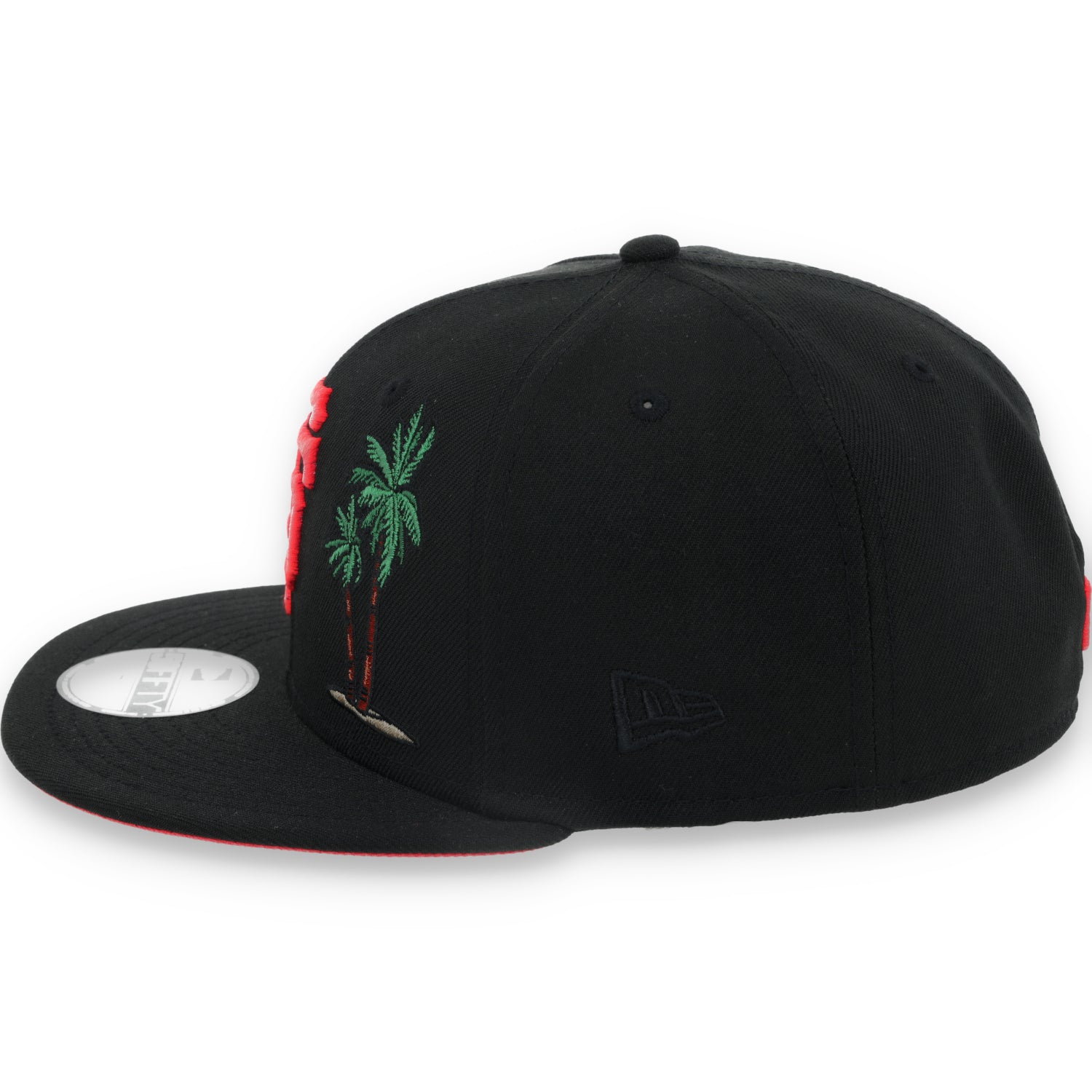 New Era San Francisco Giants Palm Tree 59FIFTY Fitted Hat-Black