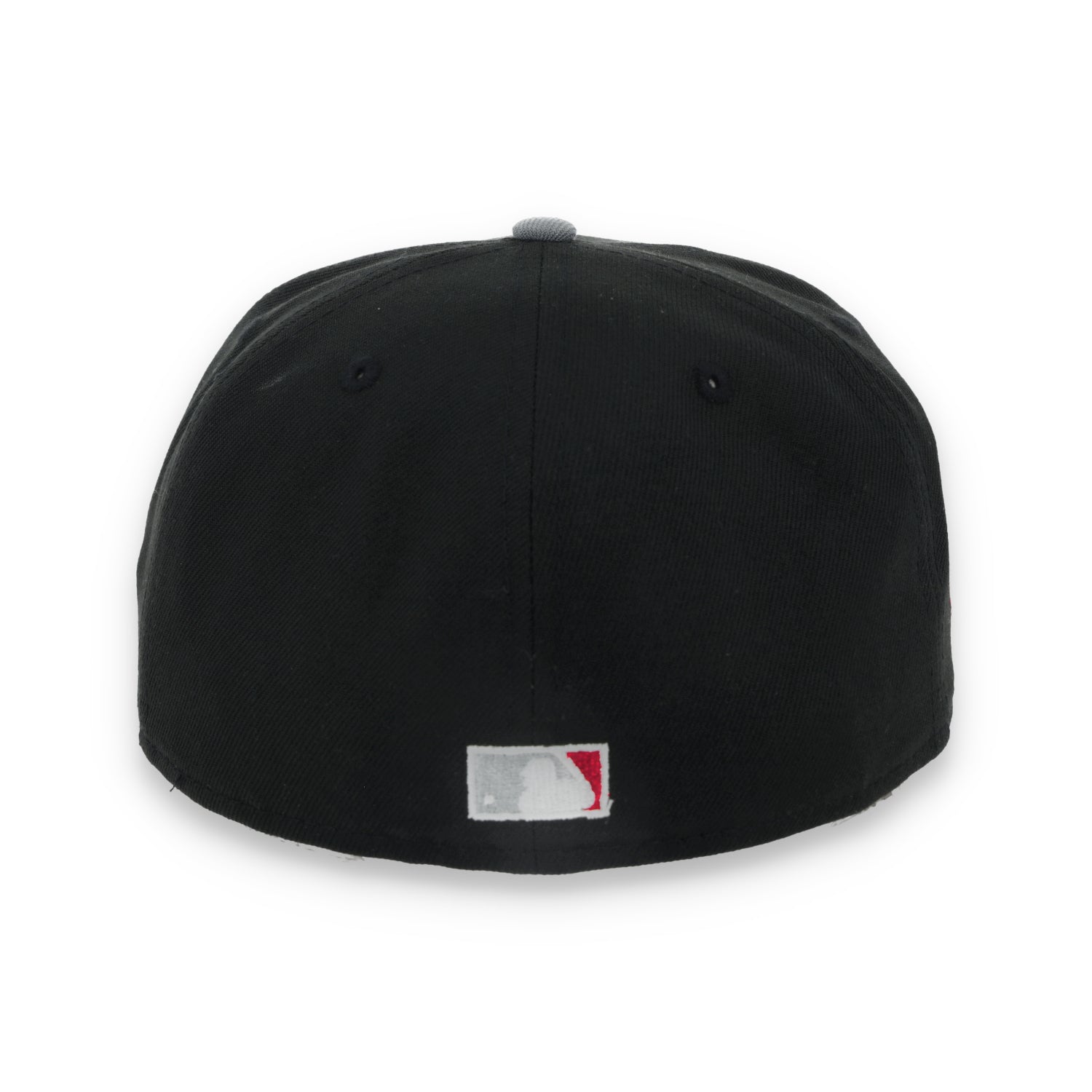 New Era Oakland Athletics 50th Anniversary Series Side Patch Metallic 59FIFTY Fitted Hat- Black/Grey/Red