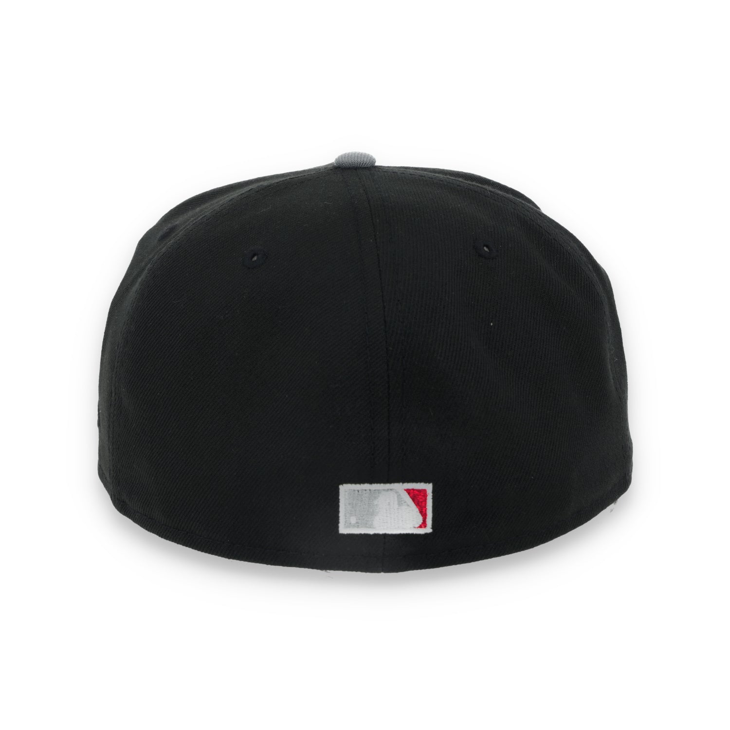 New Era Los Angeles Dodgers 2020 World Series Side Patch Metallic 59FIFTY Fitted Hat- Black/Grey/Red