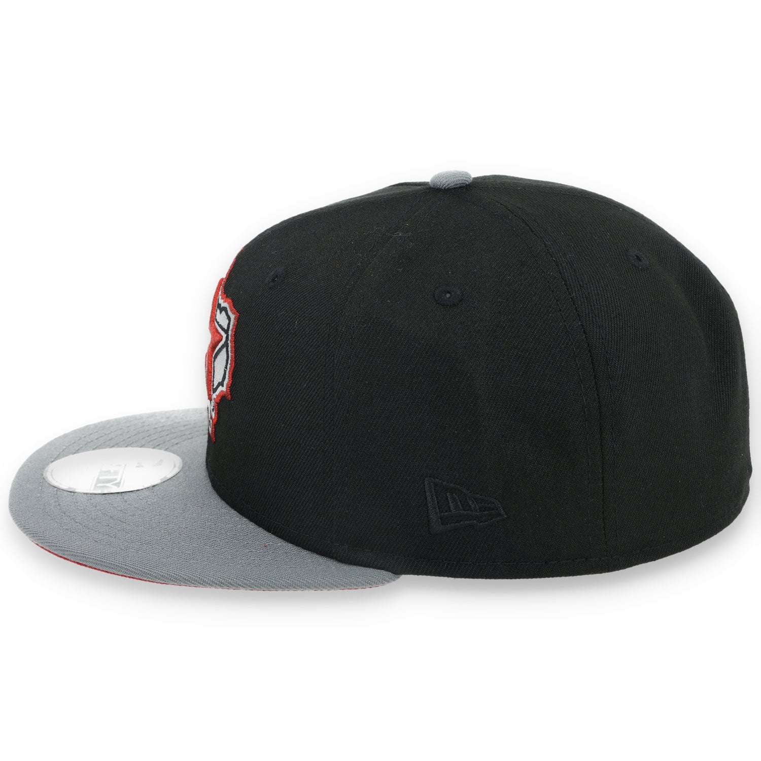 New Era Houston Astros 45th Anniversary Side Patch Metallic 59FIFTY Fitted Hat- Black/Grey/Red