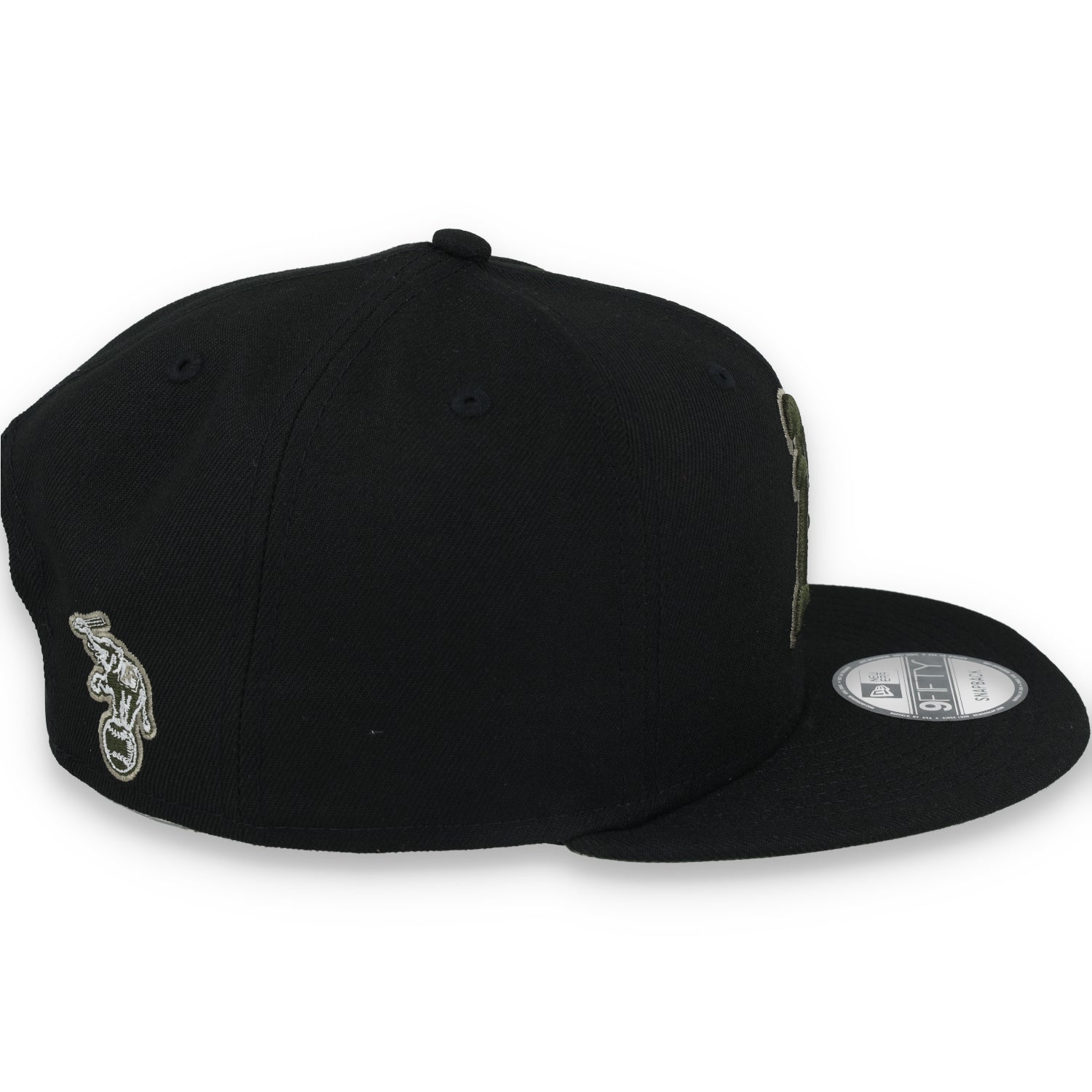 New Era Oakland Athletics 9FIFTY Snapback Hat-BLK