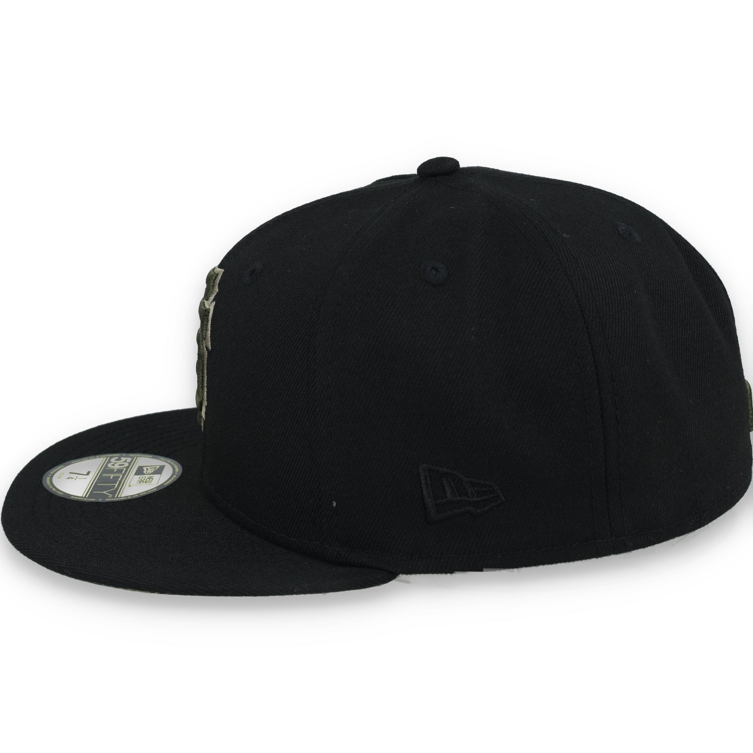 New Era San Francisco Giants Side Script 59FIFTY FITTED HAT-BLK WOOD