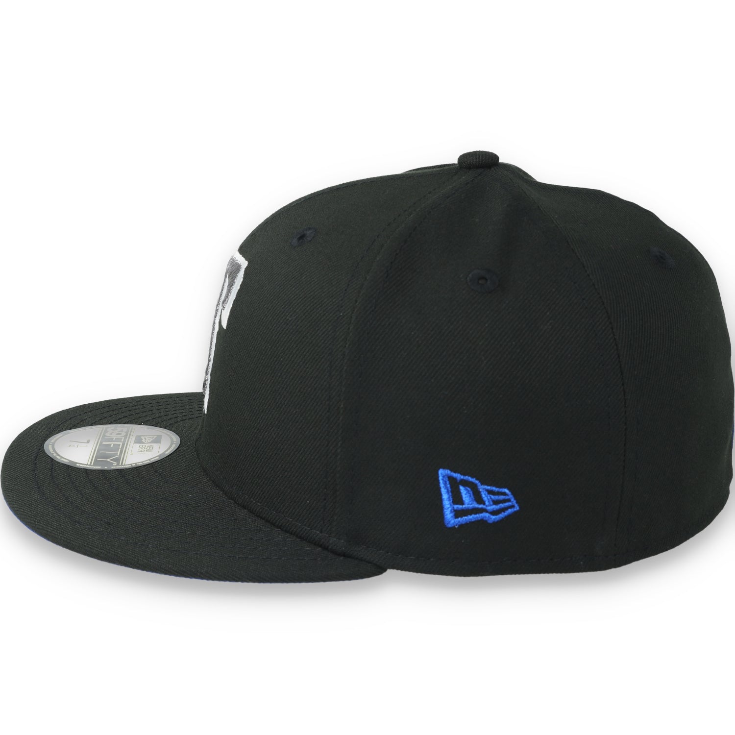 New Era Texas Rangers 2024 All Star Game Side Patch 59FIFTY Fitted Hat-Metallic Grey/Black