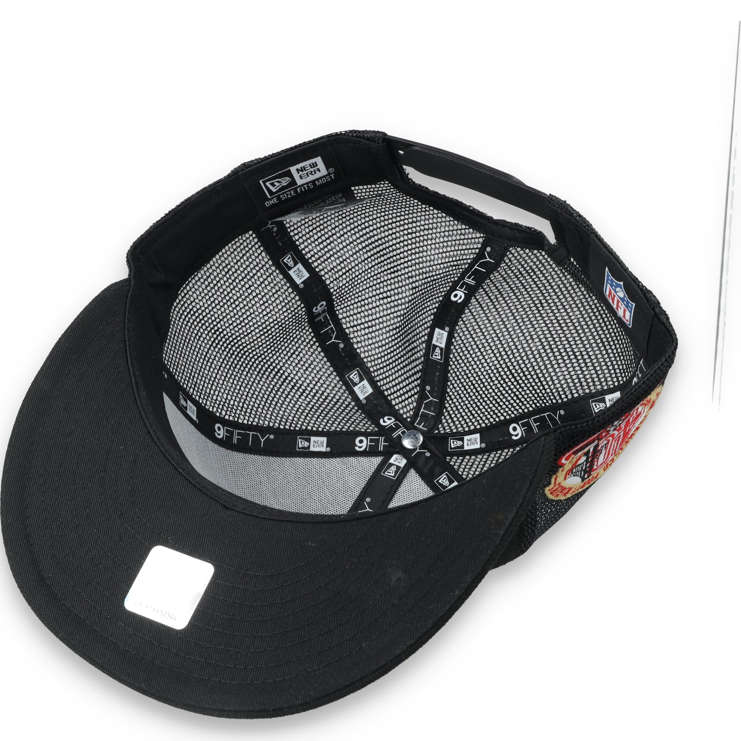 New Era San Francisco 49ers 40th Anniversary Side Patch 9FIFTY Trucker Snapback