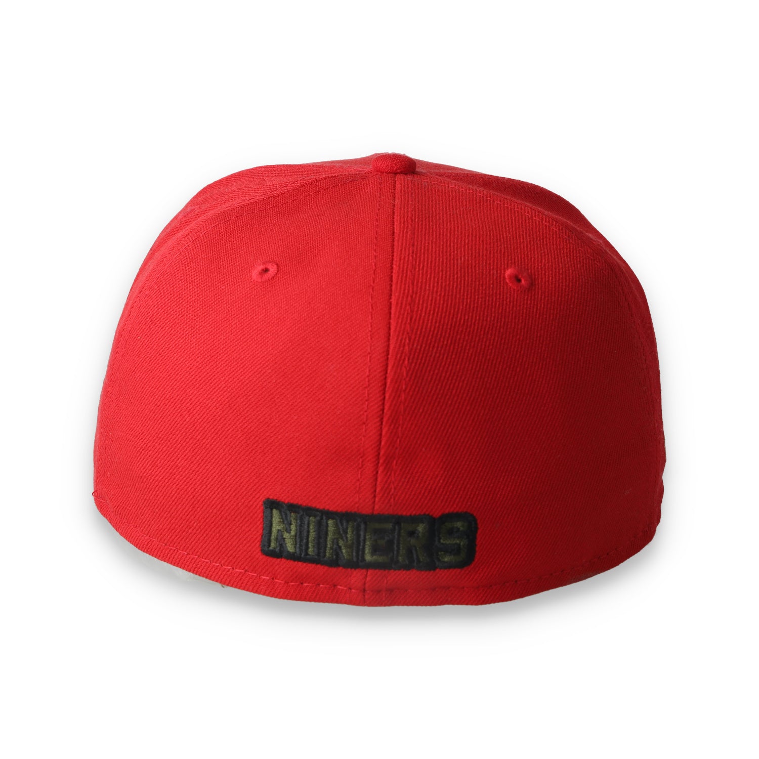 Exclusive New Era San Francisco 49ers 60th Wood Camo 59FIFTY Fitted Hat- Scarlet/Camo