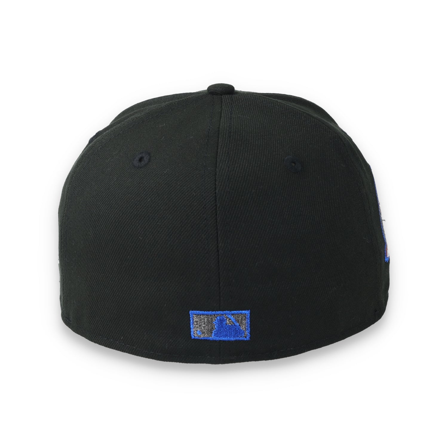 New Era Los Angeles Dodgers 60th Anniversary Side Patch 59FIFTY Fitted Hat-Metallic Grey/Black