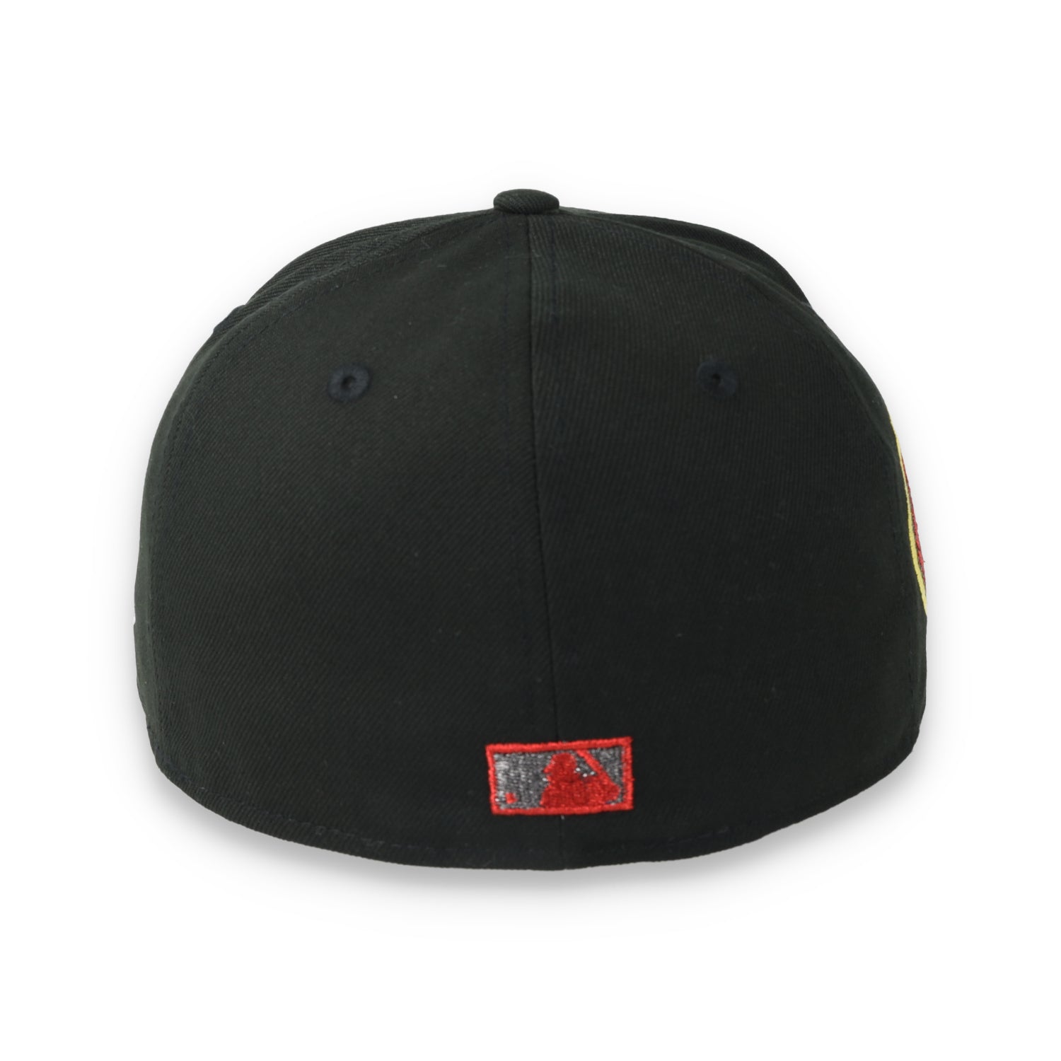 New Era Los Angeles Angels 25th Anniversary Side Patch 59FIFTY Fitted Hat-Metallic Grey/Black