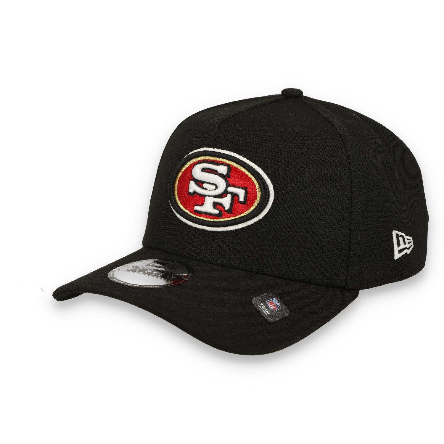 NEW ERA ORIGINAL SAN FRANCISCO 49ER 9-FORTY A-FRAME SNAPBACK- BLACK