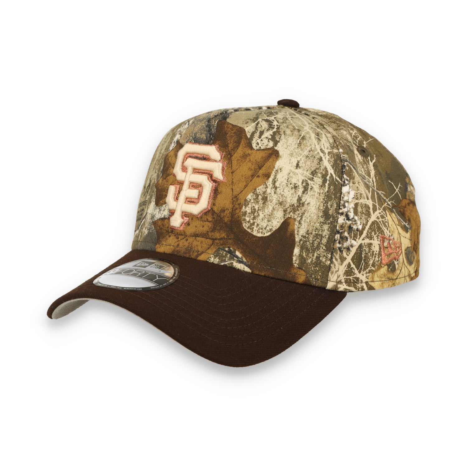 New Era San Francisco Giants 2014 World Series Real Tree 9FORTY A-Frame Snapback Hat