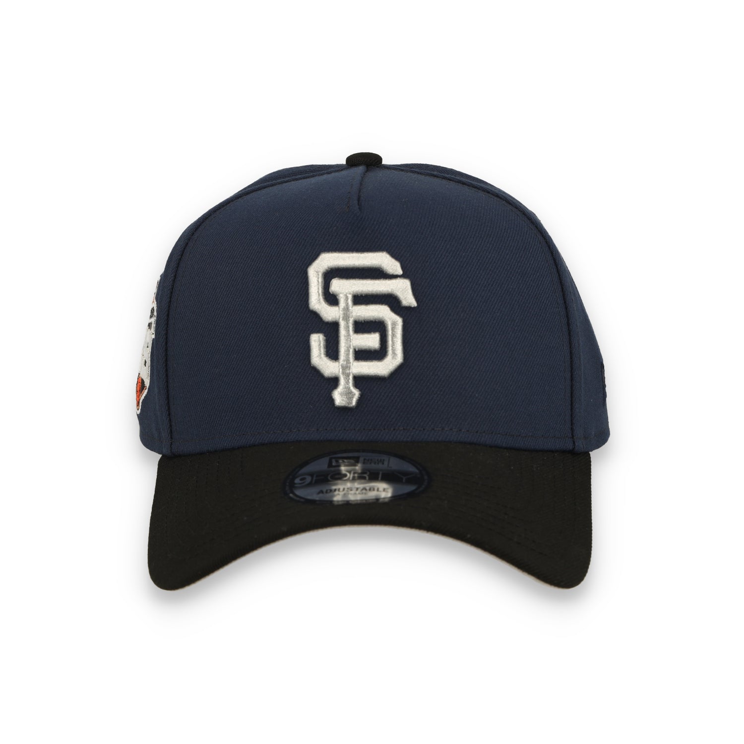 New Era San Francisco Giants 25th Anniversary 9FORTY A-Frame Snapback Hat-Oceanside Blue/Black